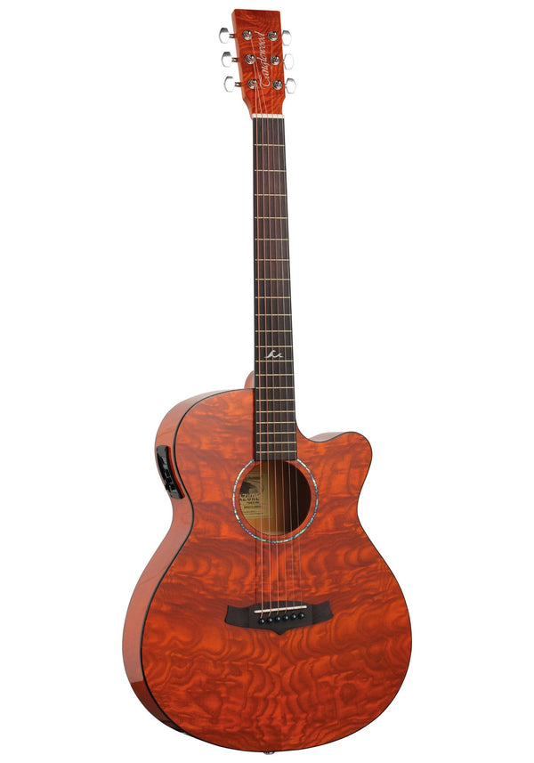 Tanglewood TA4CEHN Azure series in Honey/Amber Gloss. Electro Acoustic Guitar