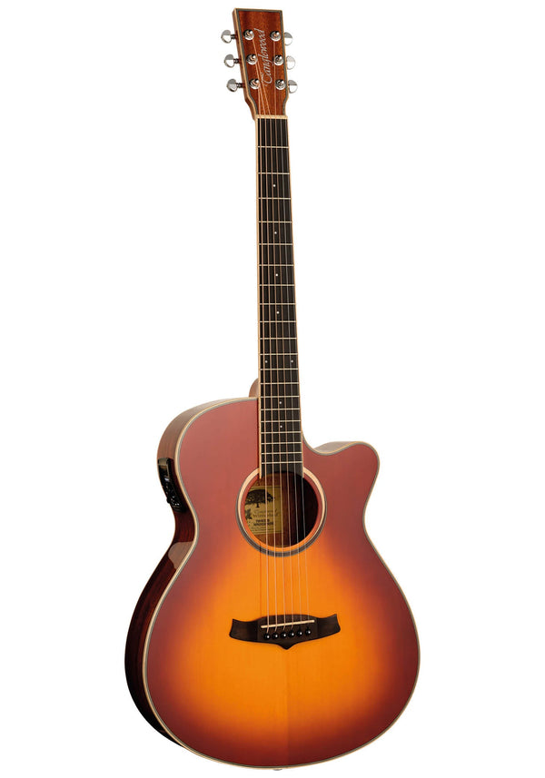 Tanglewood Winterleaf TW4CESB Electro Acoustic Guitar. Sunburst Gloss.