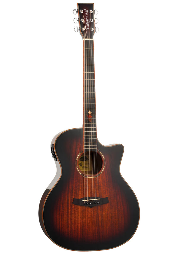 Tanglewood TWX6CEK All Koa Grand Auditorium. Autumn Burst Gloss.