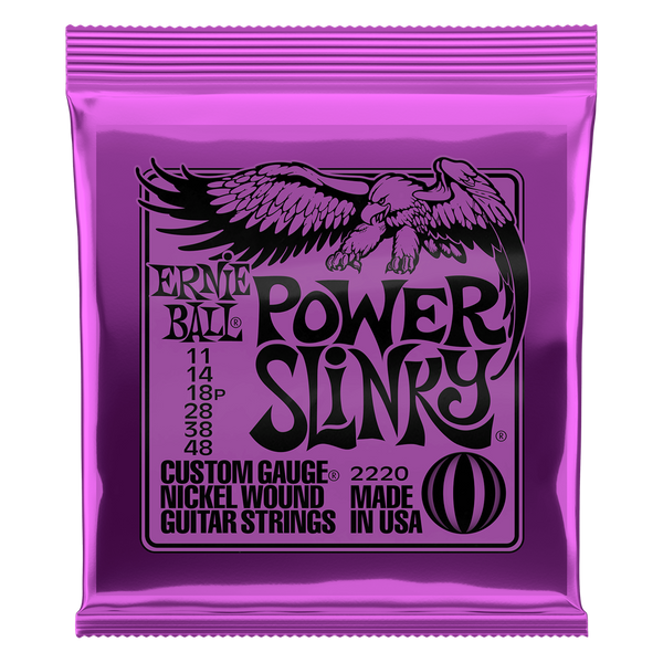 Ernie Ball Power Slinky Electric Guitar Strings 2220
