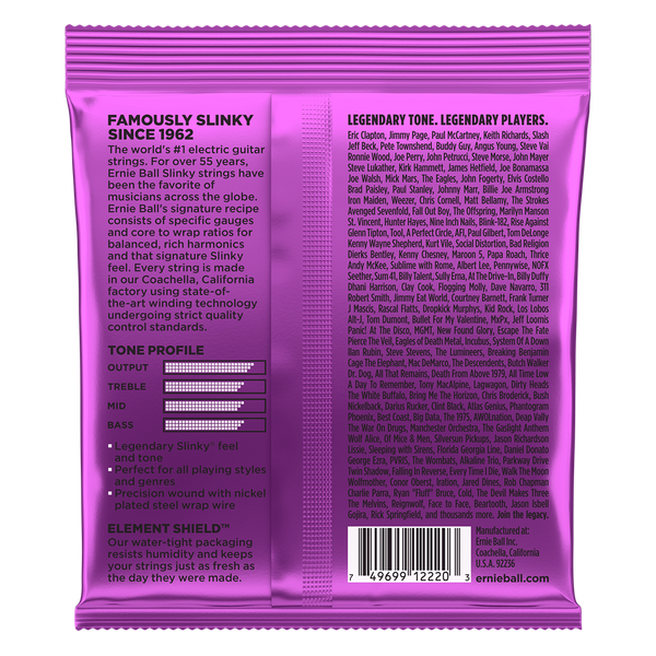 Ernie Ball Power Slinky Electric Guitar Strings 2220