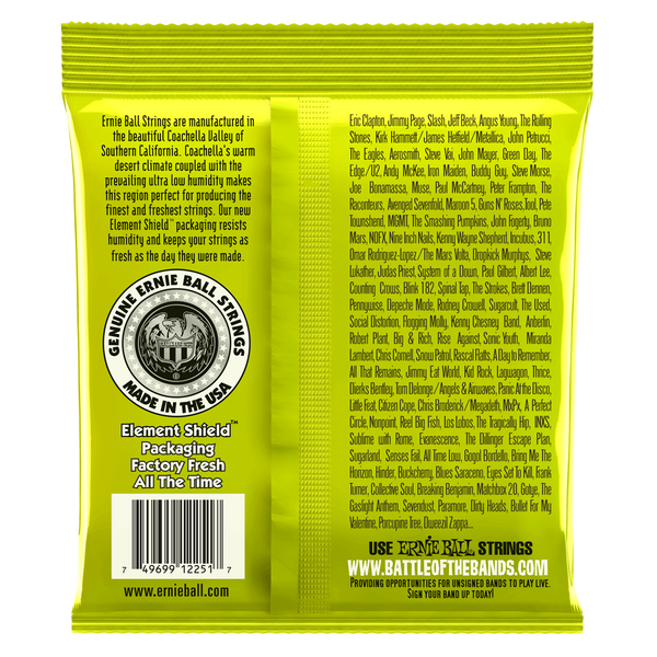 Ernie Ball Rock n Roll Regular Slinky Electric Guitar Strings 2251