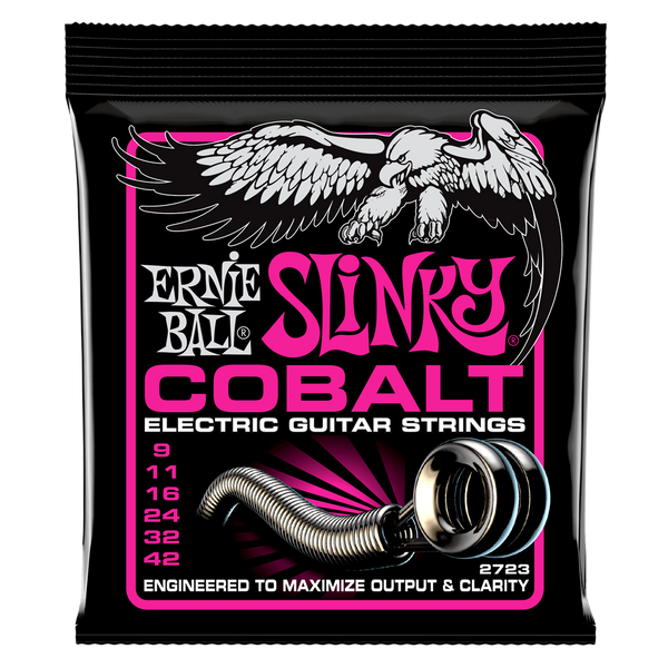 Ernie Ball 2723 Cobalt Super Slinky Electric Guitar Strings