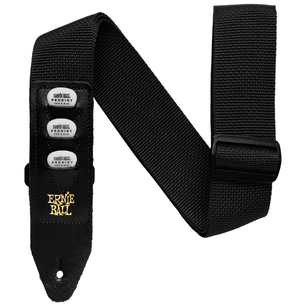 Ernie Ball Pickholder strap Black - P04039