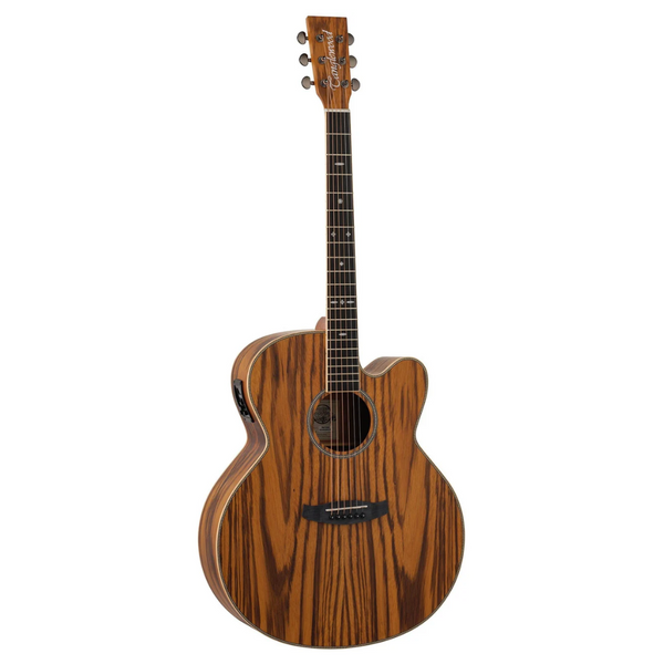 Tanglewood TRU7CEAZ Zebra Wood Electro Acoustic Guitar