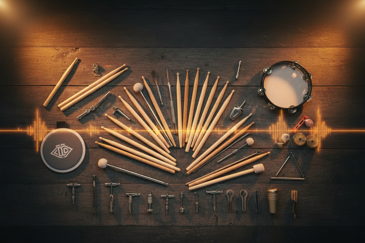 Drum Sticks & Drum Accessories