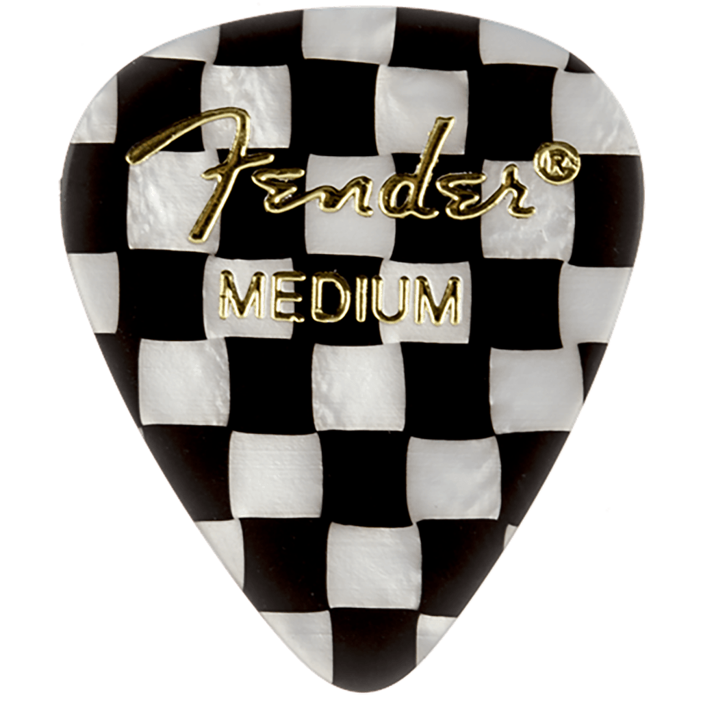 351 Graphic Medium Checker picks. Pack of 12.