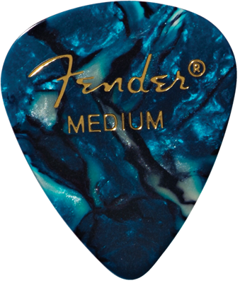 351 PREMIUM MEDIUM OCEAN TURQUOISE PICK X 12