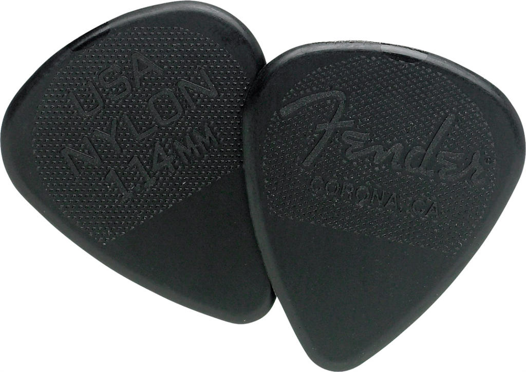 Nylon Picks. 1.14mm. Pack of 12.
