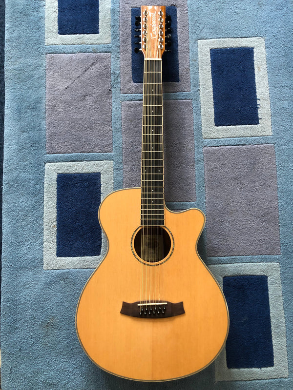 Tanglewood TRX412CE Super folk 12-string electroacoustic. Roadster X series