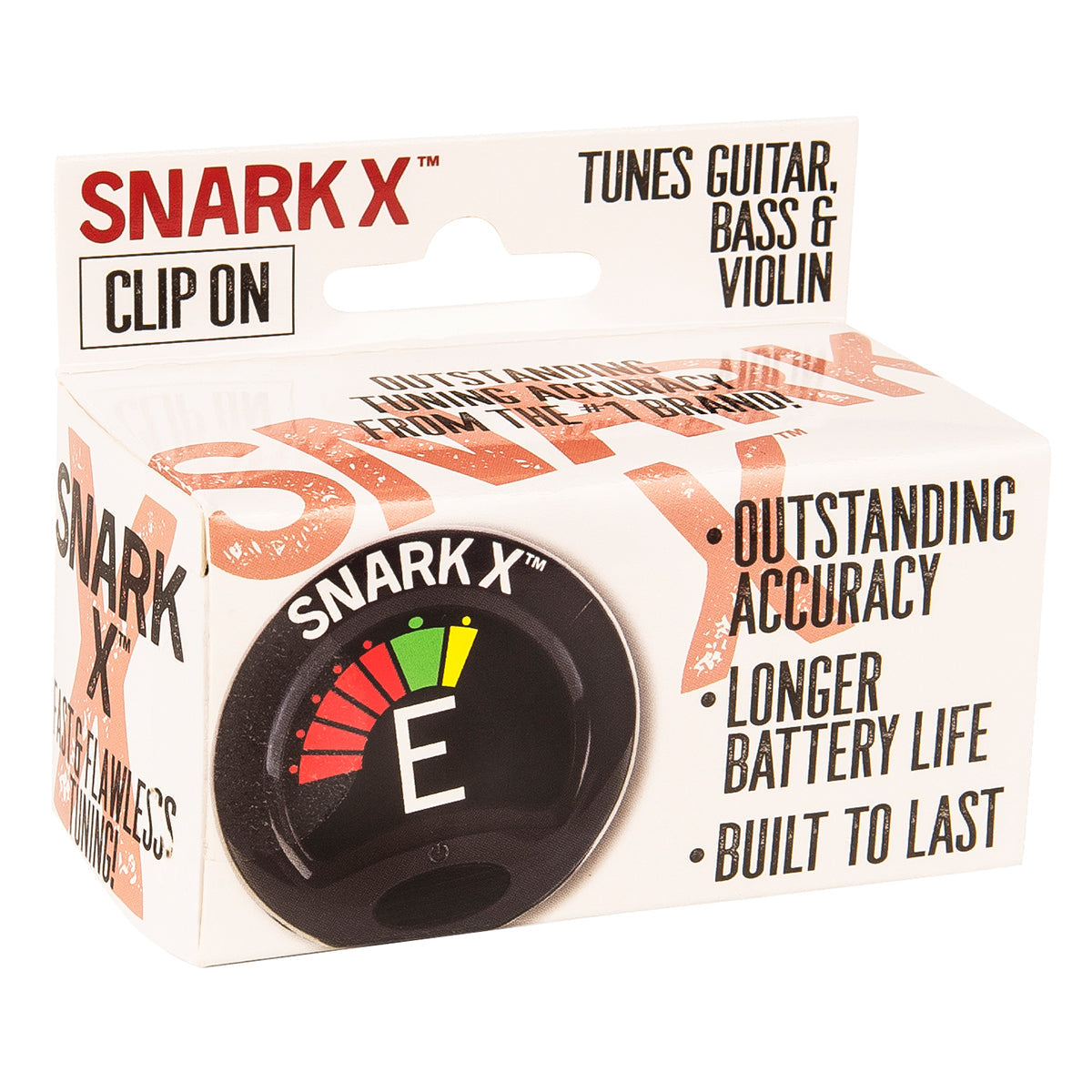 Snark X Clip-on Guitar, Bass &amp; Violin Tuner