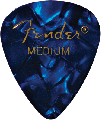 351 Premium Medium Blue Moto picks. Pack of 12.
