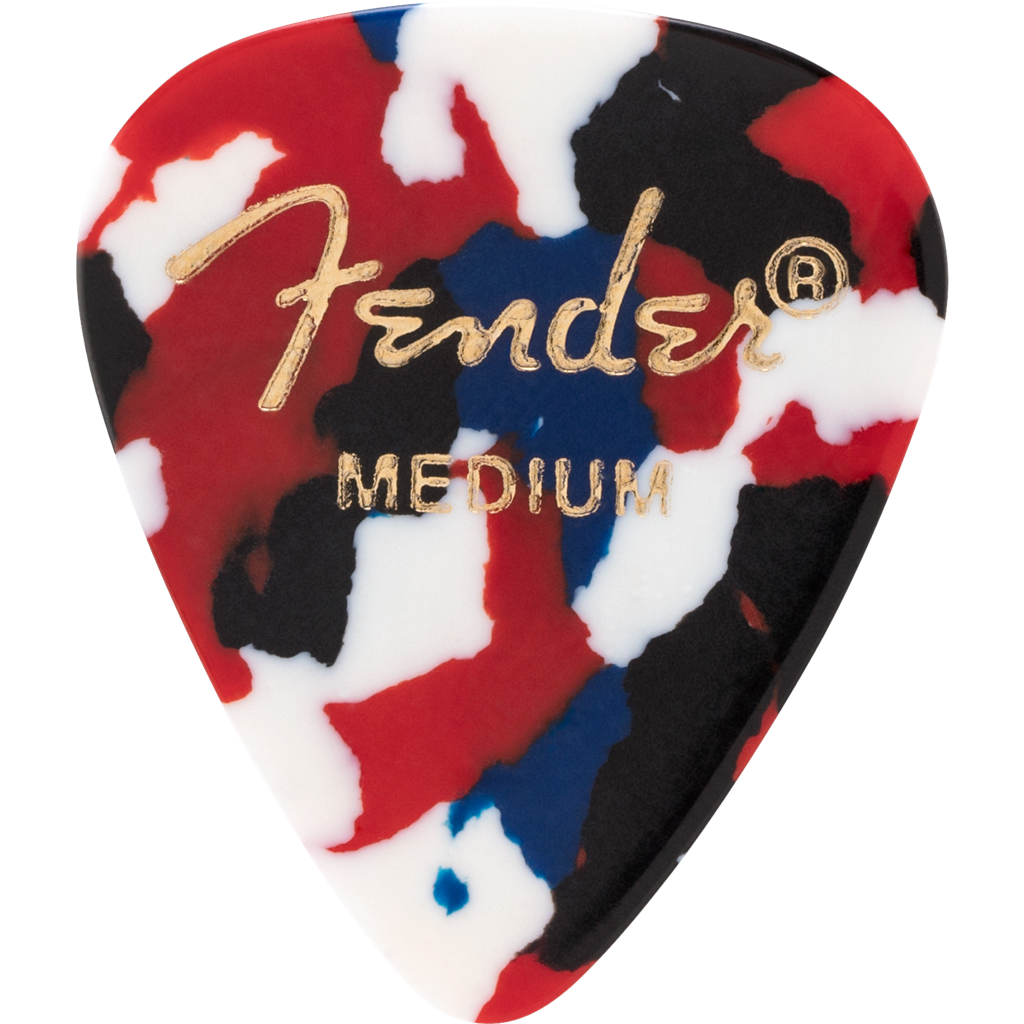 351 Classic Medium Confetti picks. Pack of 12.