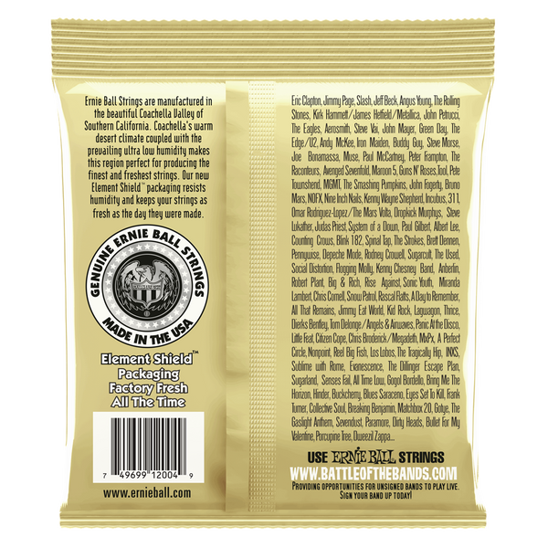 Earthwood 80/20 Bronze Acoustic Guitar Strings