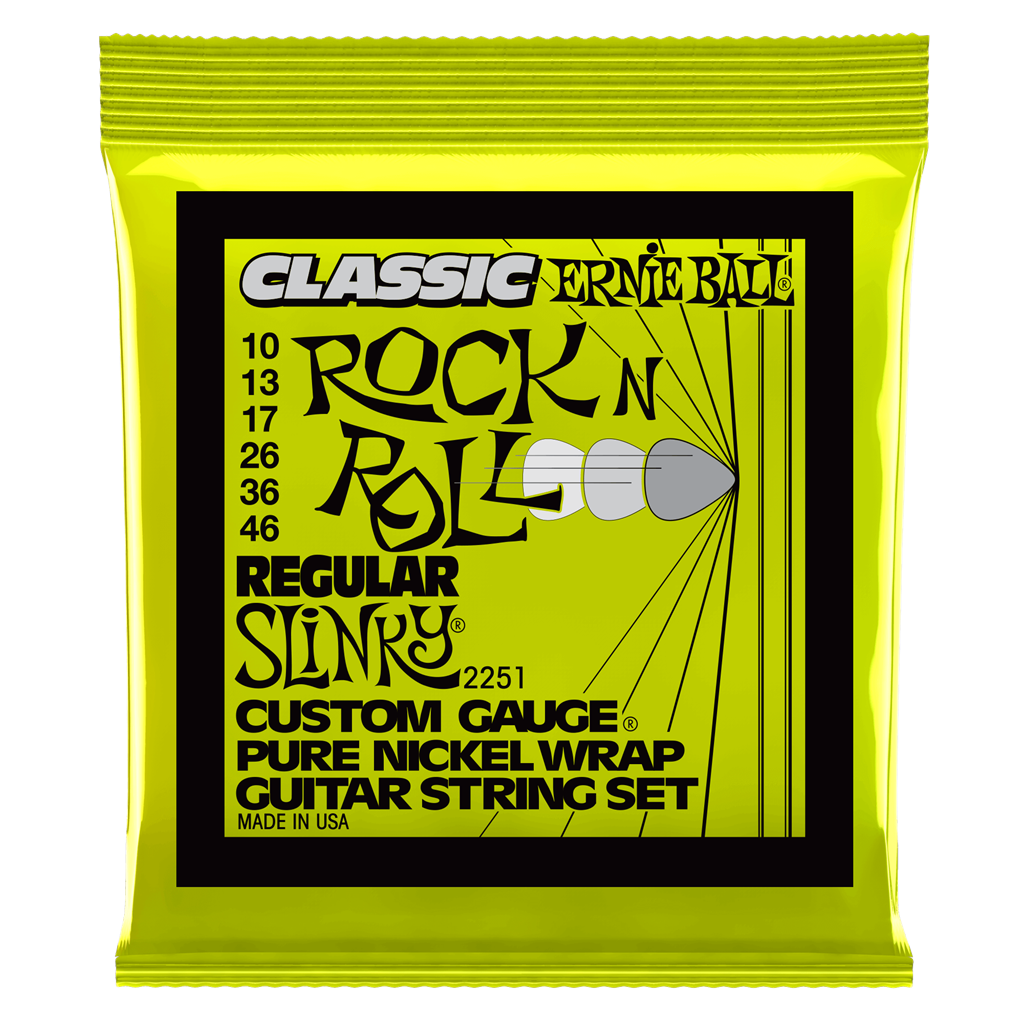 Ernie Ball Rock n Roll Regular Slinky Electric Guitar Strings 2251
