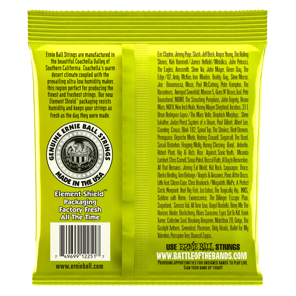Ernie Ball Rock n Roll Regular Slinky Electric Guitar Strings 2251