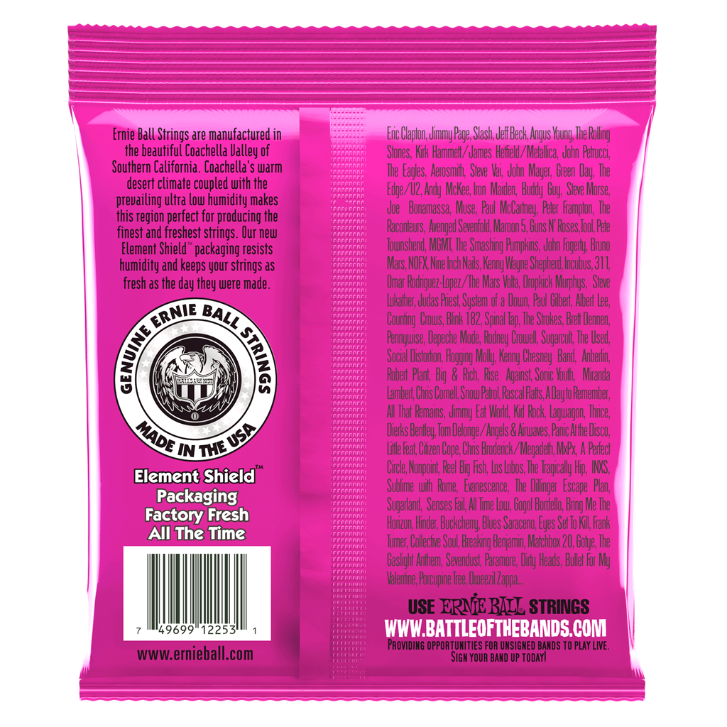 Ernie Ball Rock n Roll Super Slinky Electric Guitar Strings 2253