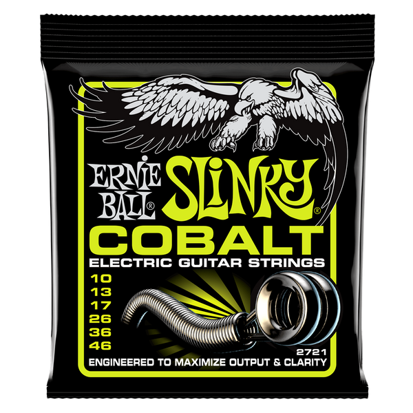 Ernie Ball 2721 Cobalt Regular Slinky Electric Guitar Strings