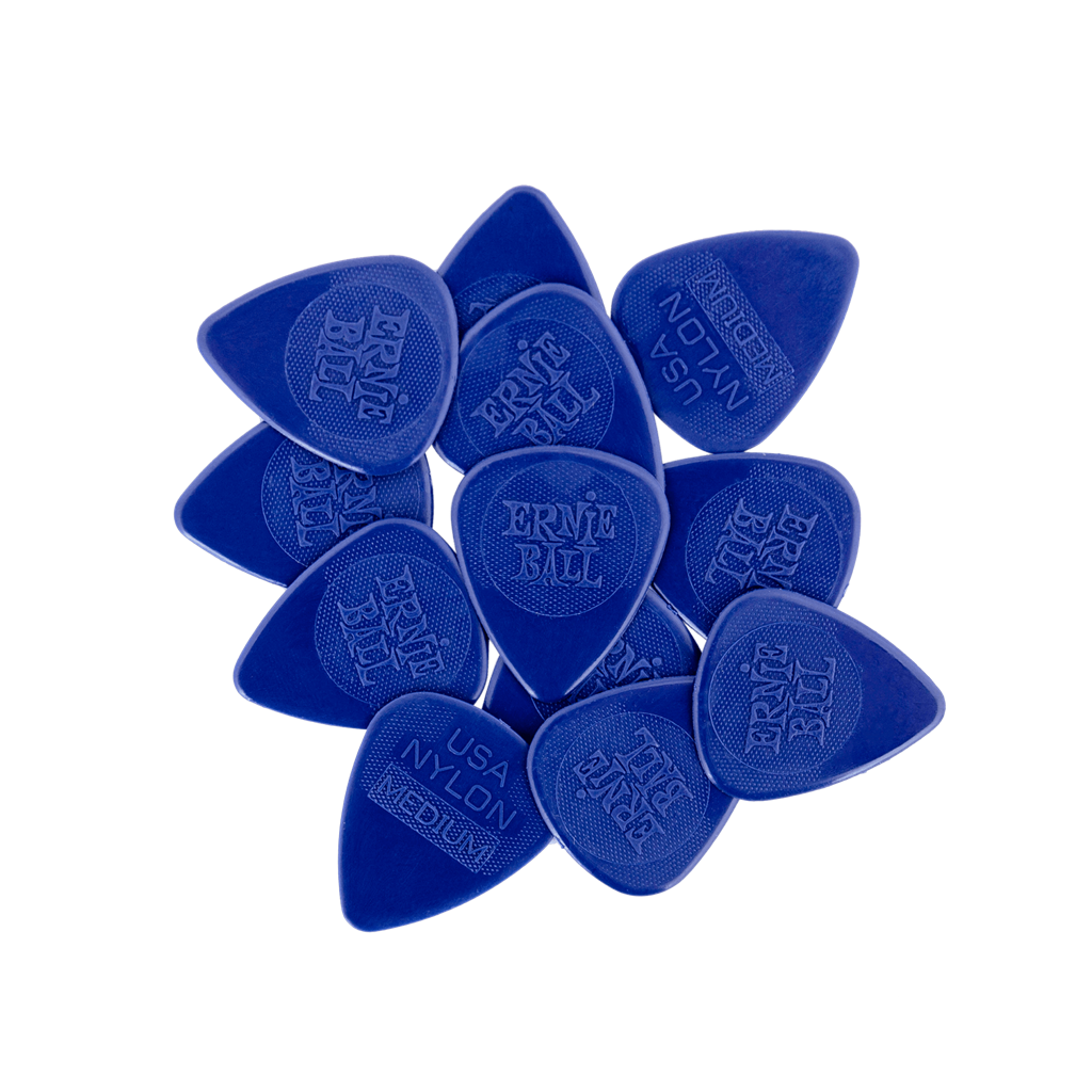 Ernie Ball 9136 12 x NYLON MEDIUM PICK