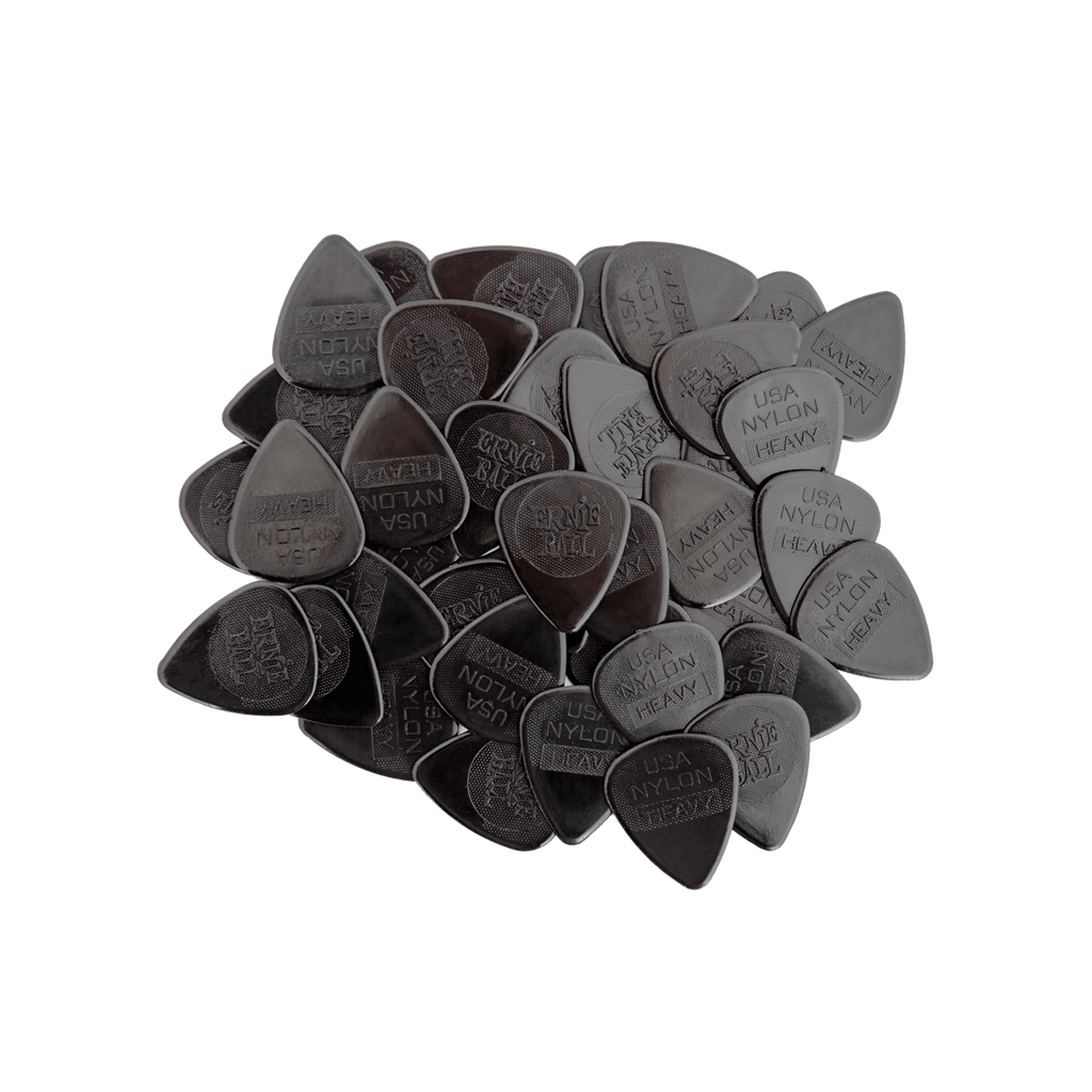 Ernie Ball 9137 NYLON HEAVY PICK .97mm, bag of 12.